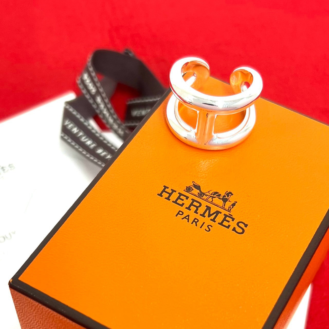 HERMES エルメス オスモズ GM リング 指輪