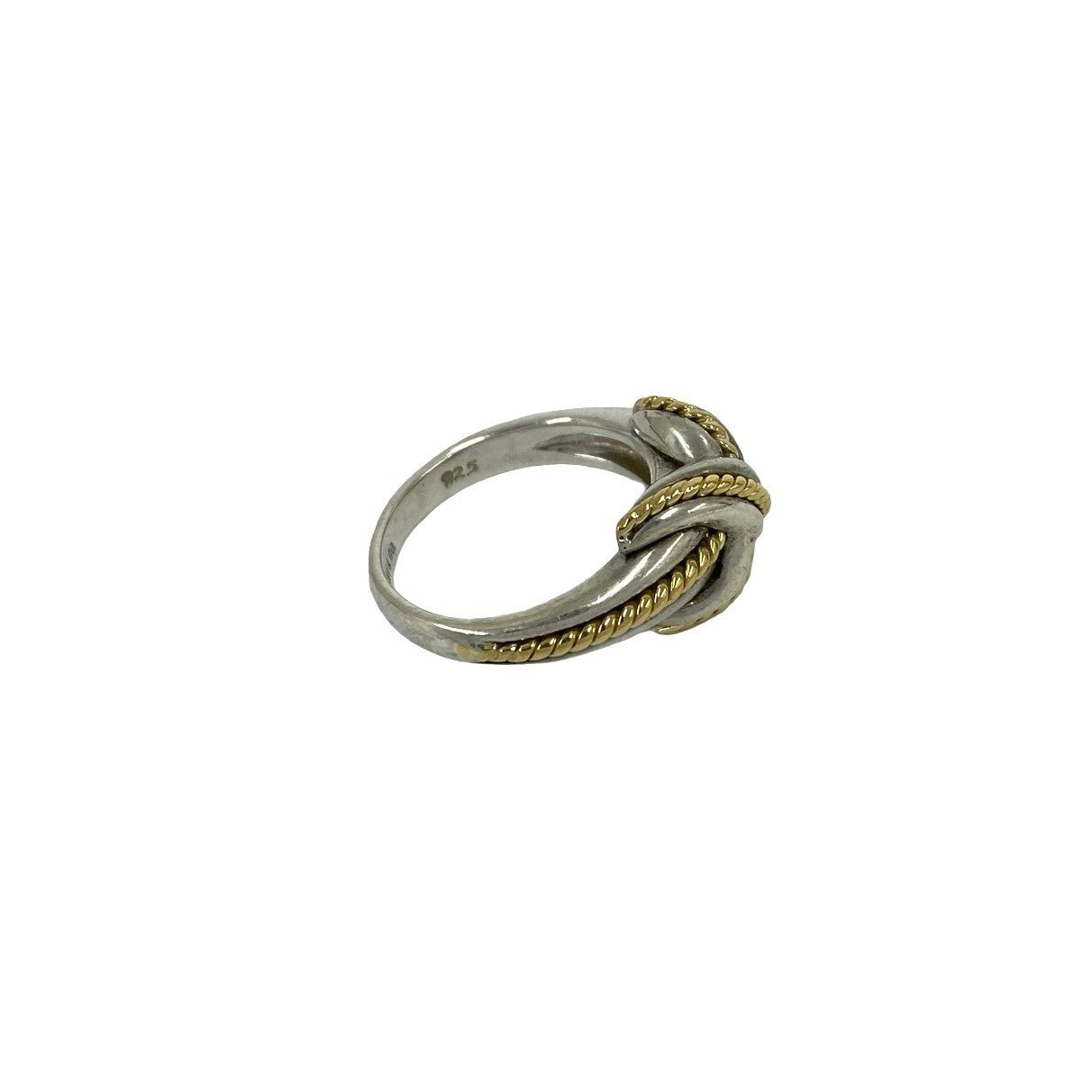 TIFFANY&Co. ティファニー (Vintage) シグネチャー クロス リング 指輪 13号 925 K18 750YG 5