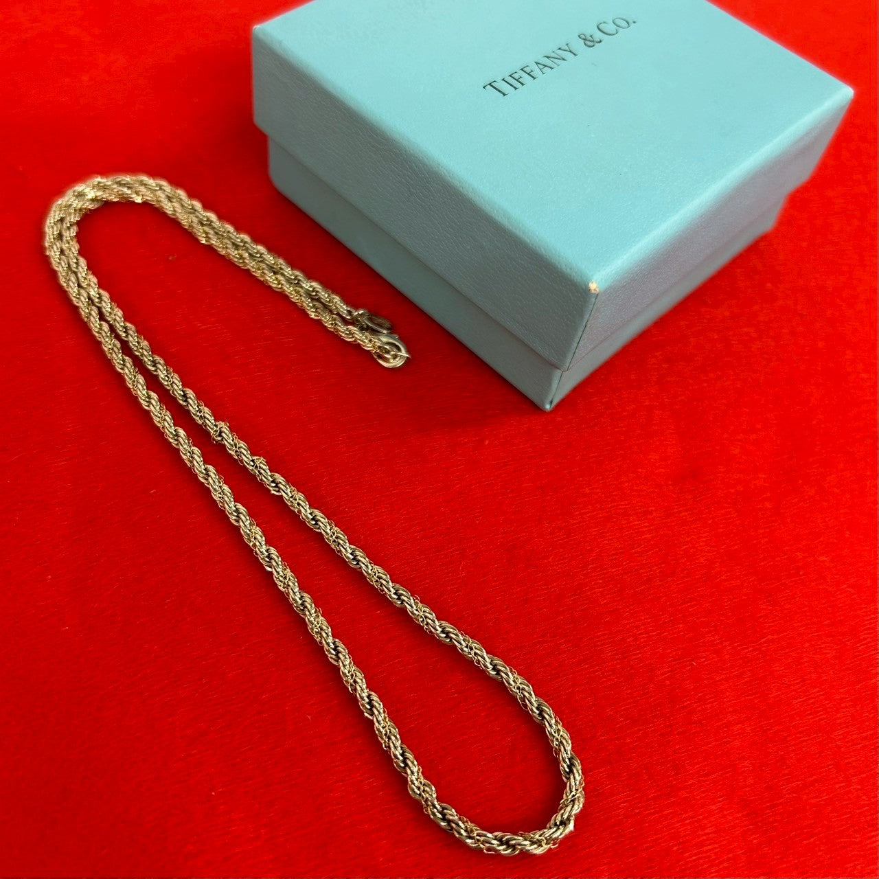 TIFFANY&Co. ティファニー (Vintage) ツイストロープ ネックレス