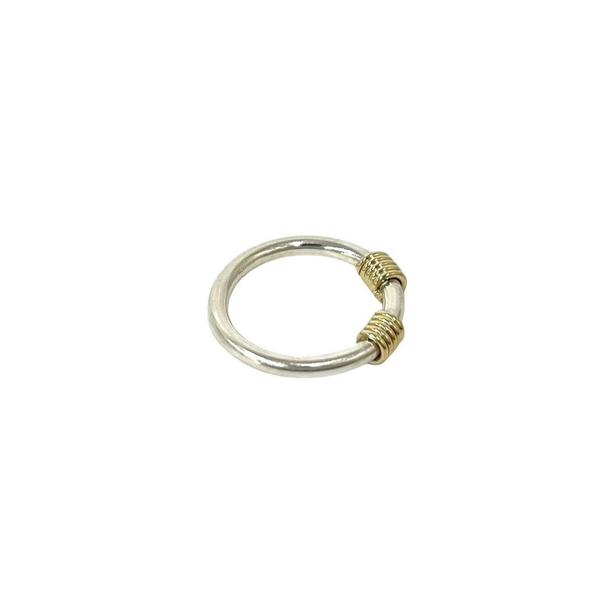 TIFFANY&Co. ティファニー (Vintage) バンドウィズ 2ワイヤー リング 指輪 5