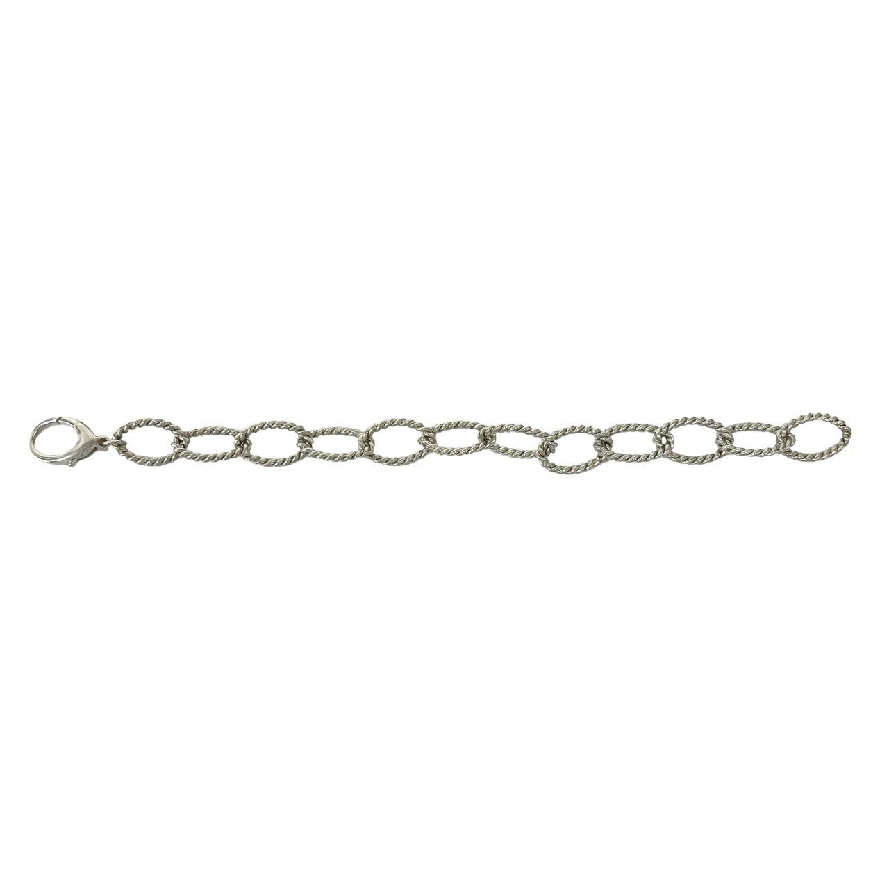 TIFFANY&Co. ティファニー (Vintage) オーバルリンク ツイスト ブレスレット 6