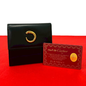 CARTIER カルティエ (Vintage) 三つ折り財布