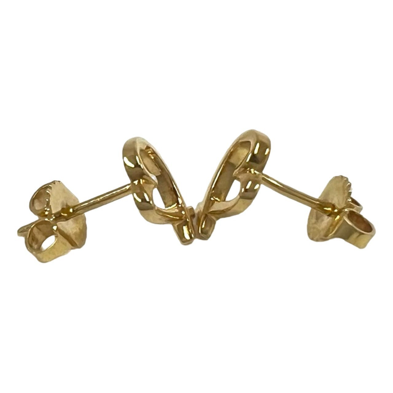 TIFFANY&Co. ティファニー (Vintage) ラビングハート ピアス K18 750 YG 5