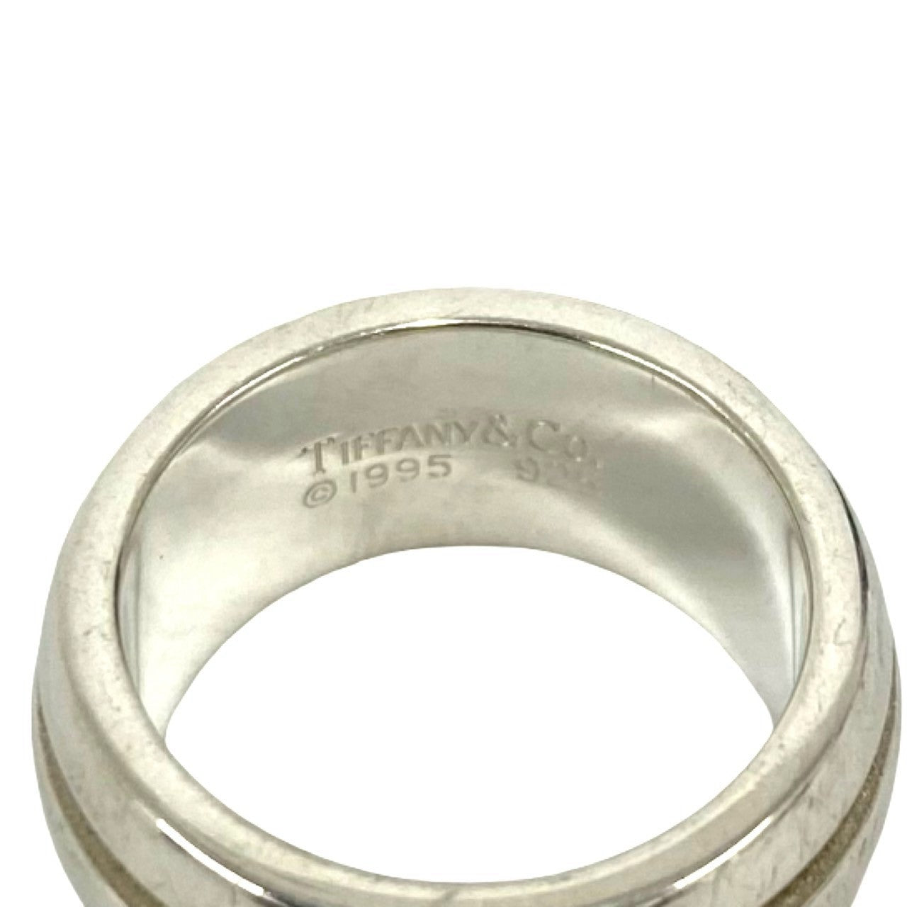 TIFFANY&Co. ティファニー (Vintage) グルーブド ダブルライン リング 指輪 3