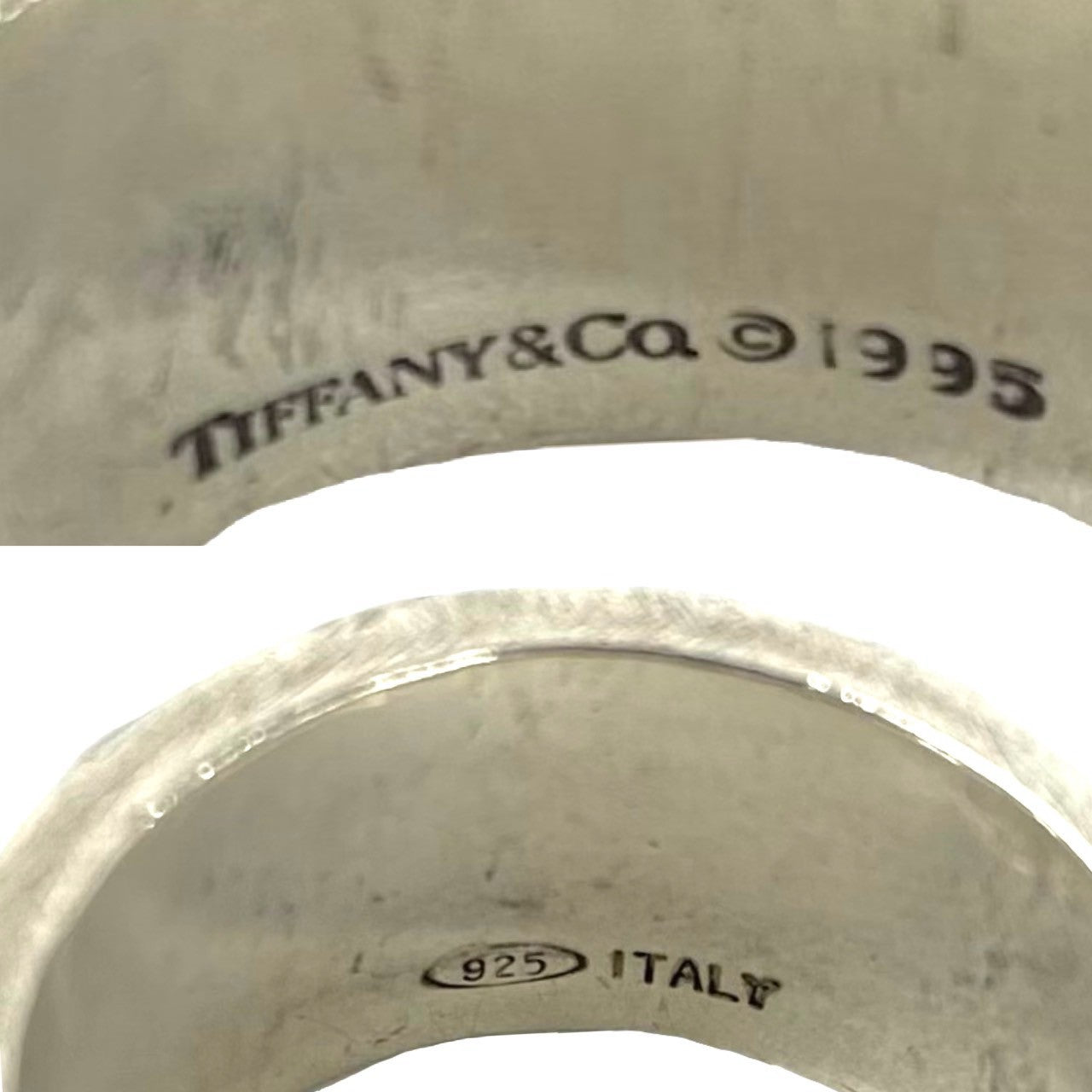 TIFFANY&Co. ティファニー (Vintage) アトラス ワイド リング 指輪 18号 3