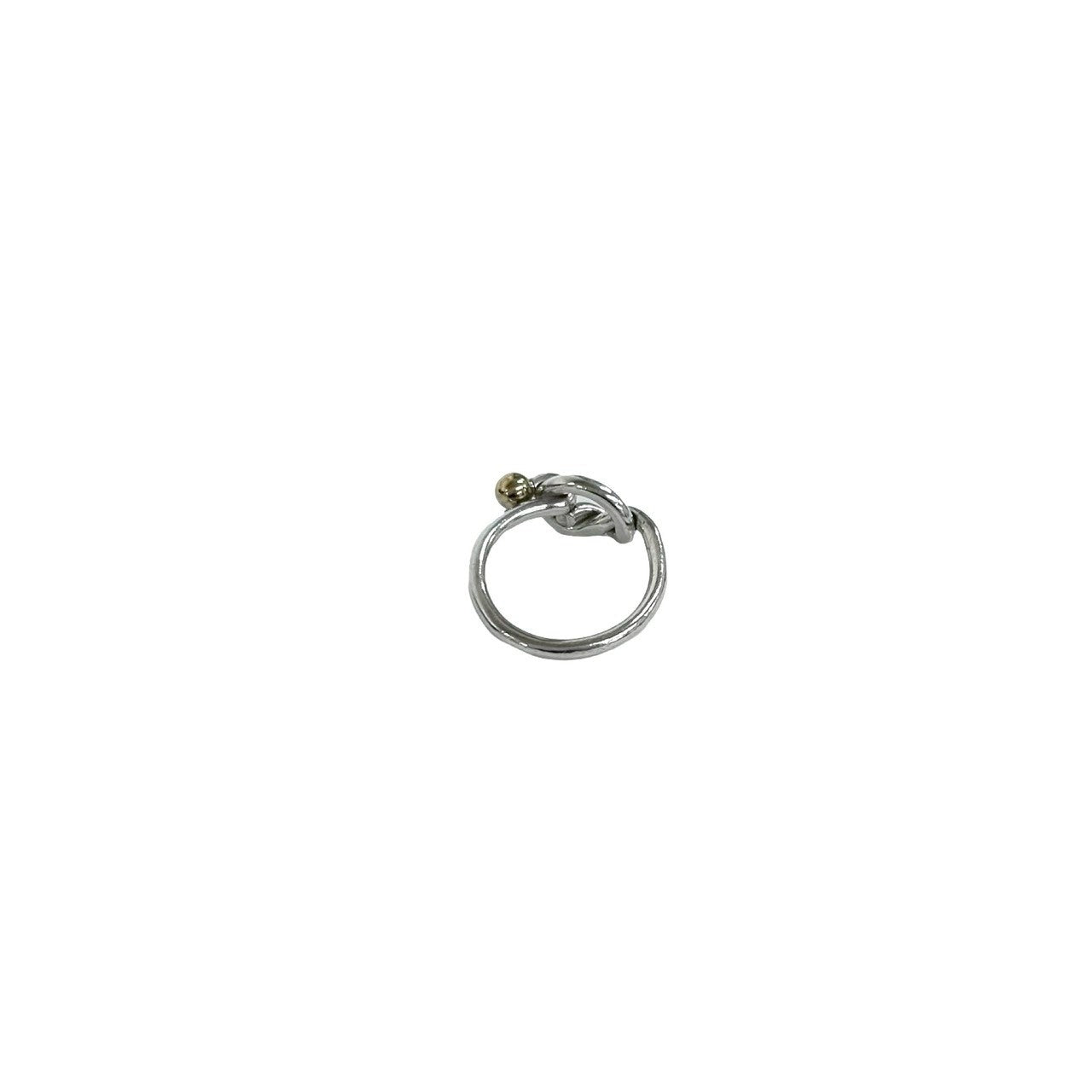 TIFFANY&Co. ティファニー (Vintage) ラブノット リング ラブノット リング 指輪 925 K18 750 YG 7