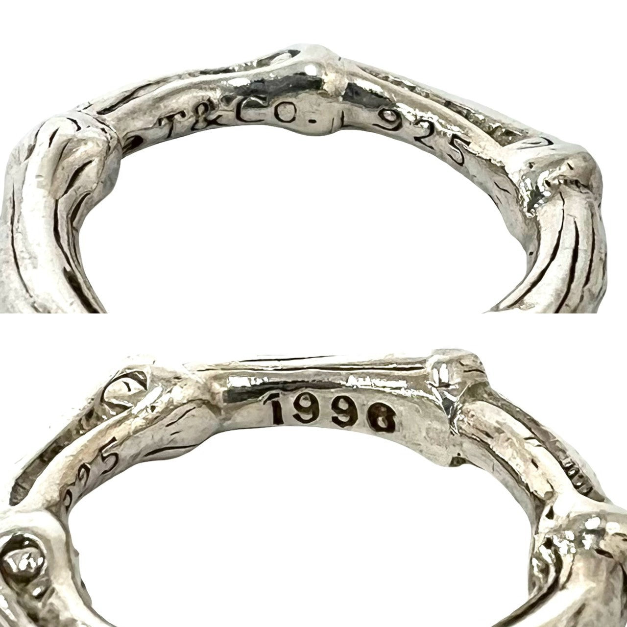 TIFFANY&Co. ティファニー (Vintage) バンブー リング 指輪 8号 3