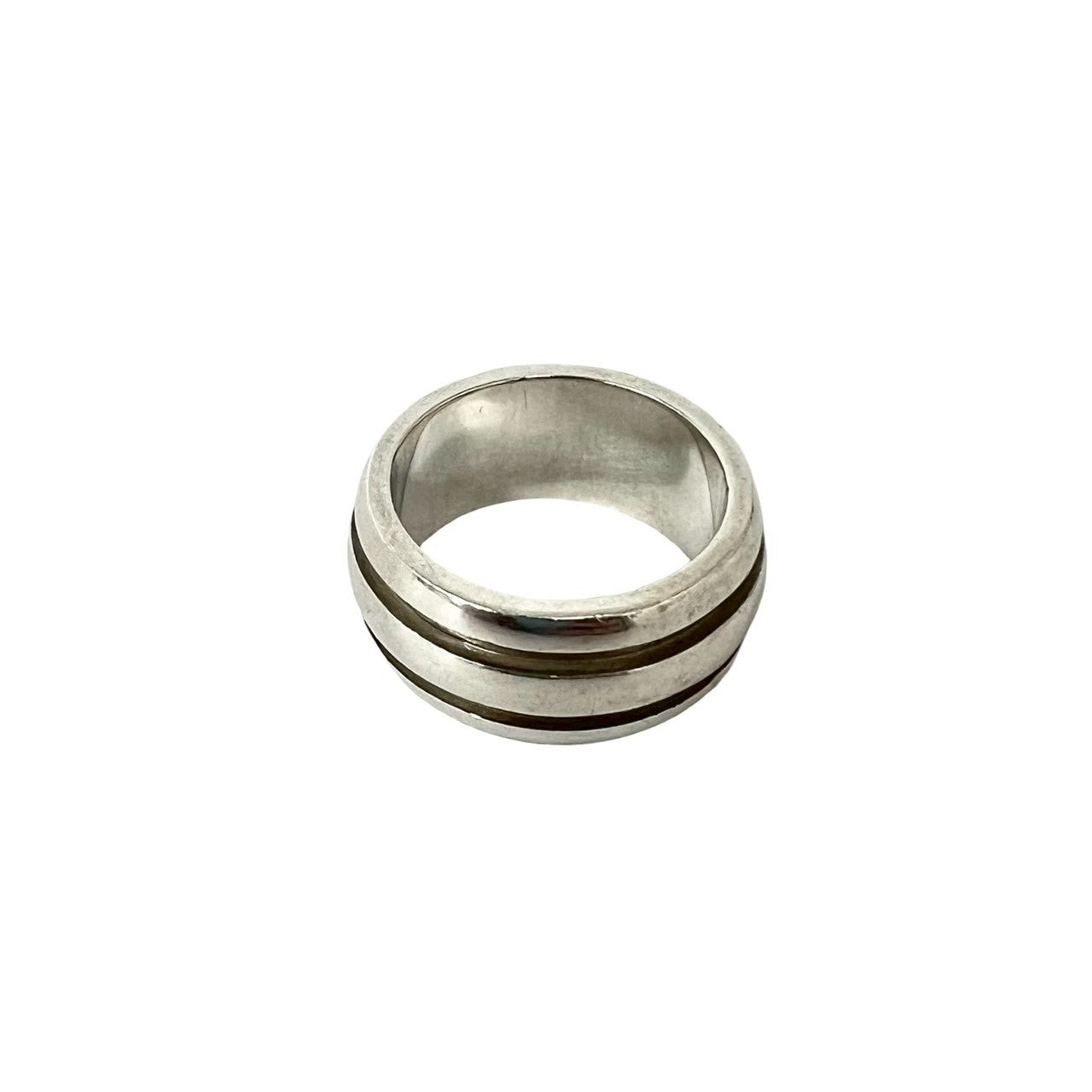 TIFFANY&Co. ティファニー グルーブド ダブルライン リング 指輪 4