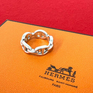 HERMES エルメス アンシェネ リング 指輪 13号 表記サイズ #54