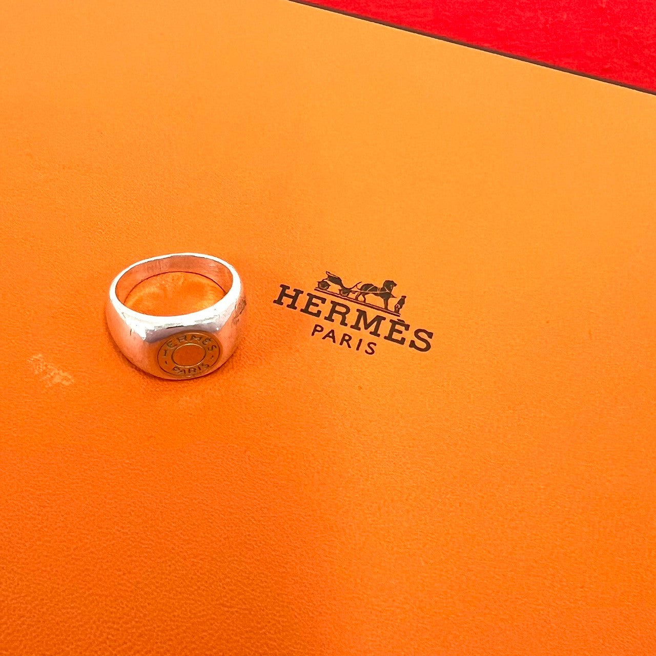 HERMES エルメス (Vintage) セリエ リング 925 K18 750YG 指輪