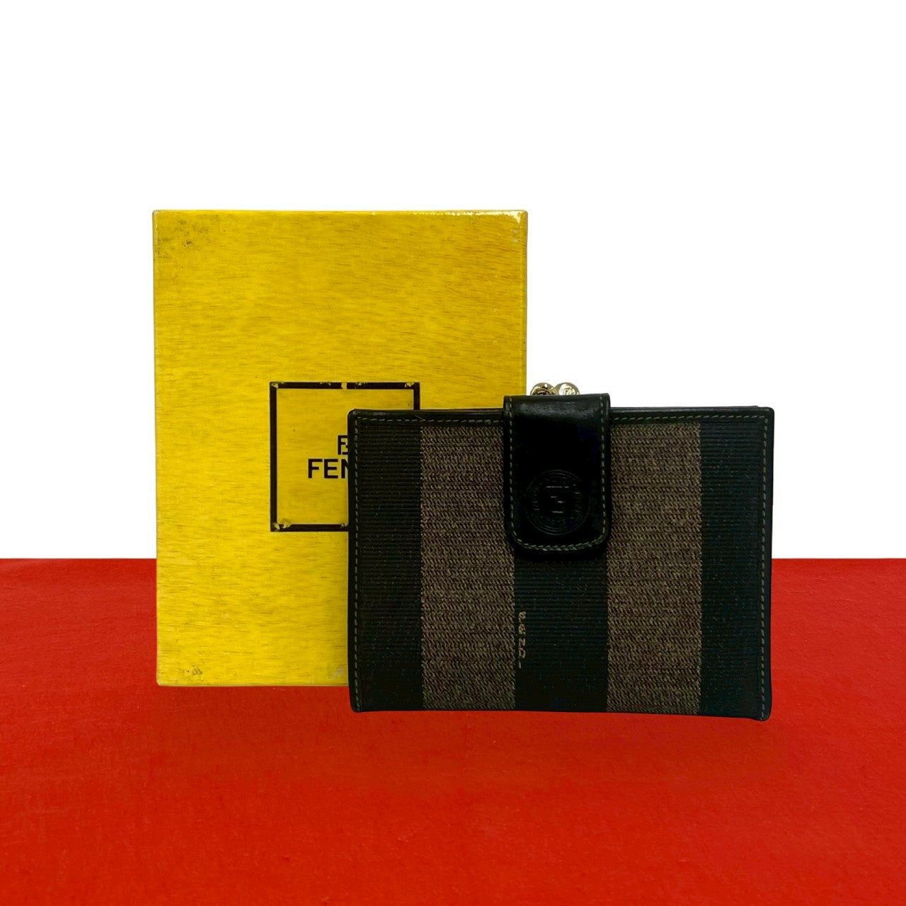 FENDI フェンディ (Vintage) ぺカン 二つ折り財布