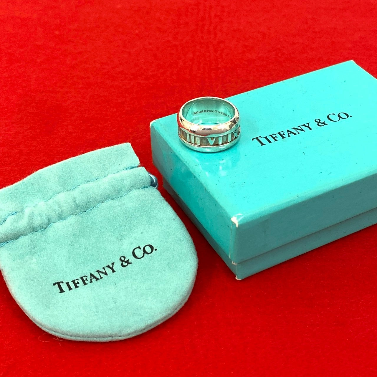 TIFFANY&Co. ティファニー アトラス リング 指輪