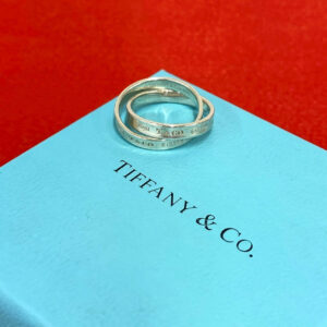 TIFFANY&Co. ティファニー (Vintage) 1837 ダブル ナロー リング 指輪