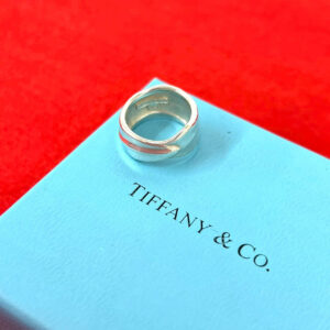 TIFFANY&Co. ティファニー (Vintage) ワイド リーフ リング 指輪
