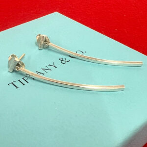 TIFFANY&Co. ティファニー T ワイヤーバー ピアス