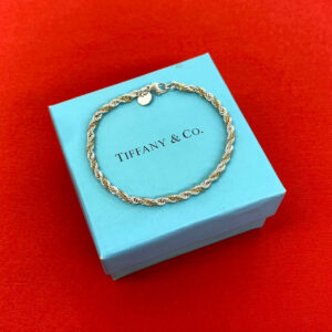 TIFFANY&Co. ティファニー ツイストロープ ブレスレット 925 K18 750 YG