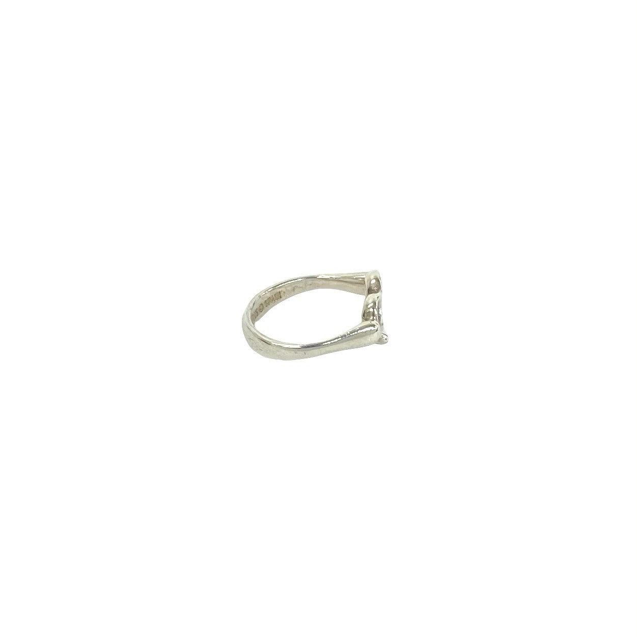 TIFFANY&Co. ティファニー オープン ハート リング 指輪 5