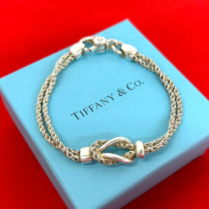 TIFFANY&Co. ティファニー (Vintage) ダブルロープ センターノット ブレスレット