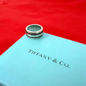 TIFFANY&Co. ティファニー グルーブド ダブルライン リング・指輪