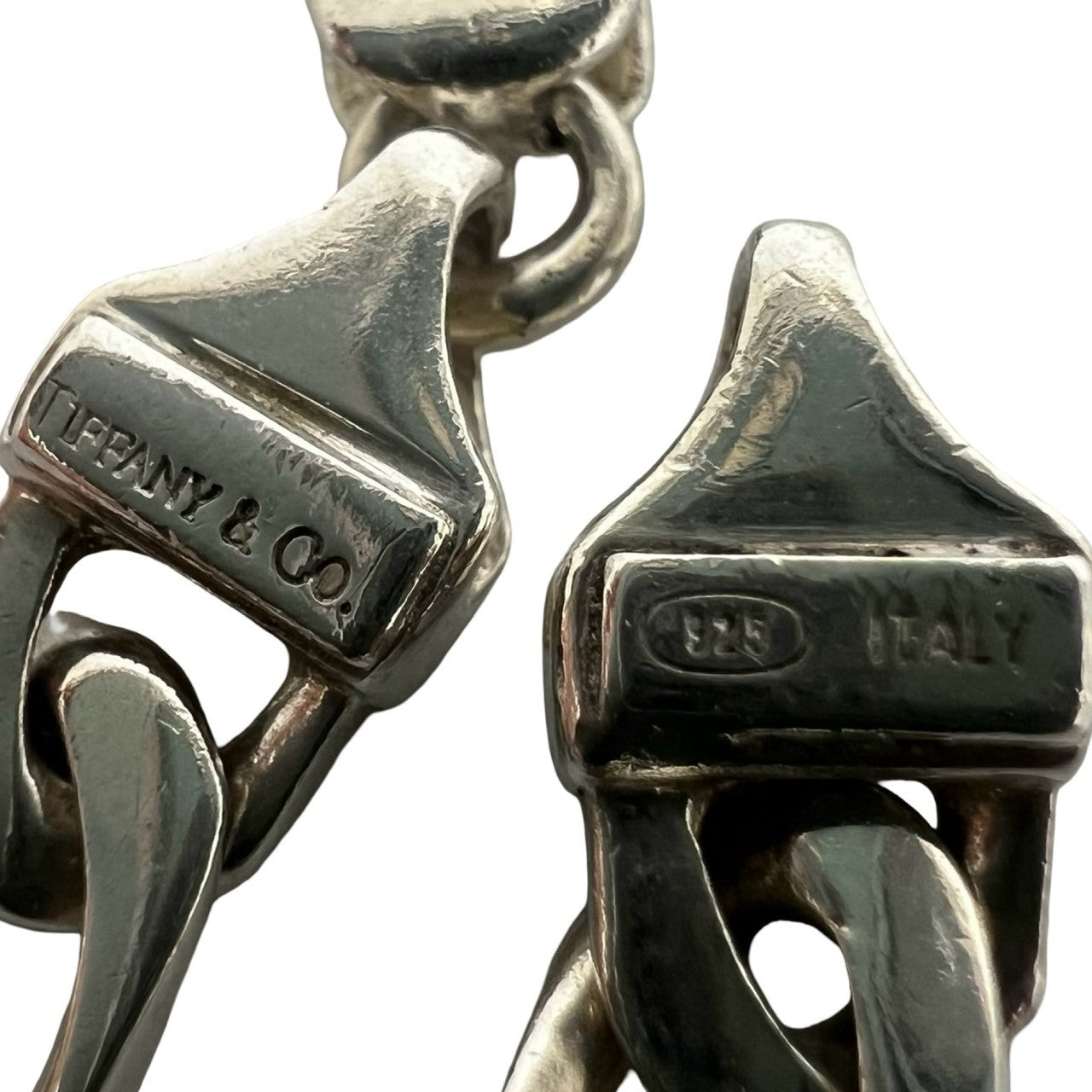 TIFFANY&Co. ティファニー (Vintage) フィガロチェーン ブレスレット 925 K18 750YG 3