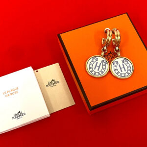 HERMES エルメス 砂漠の扉 ピアス