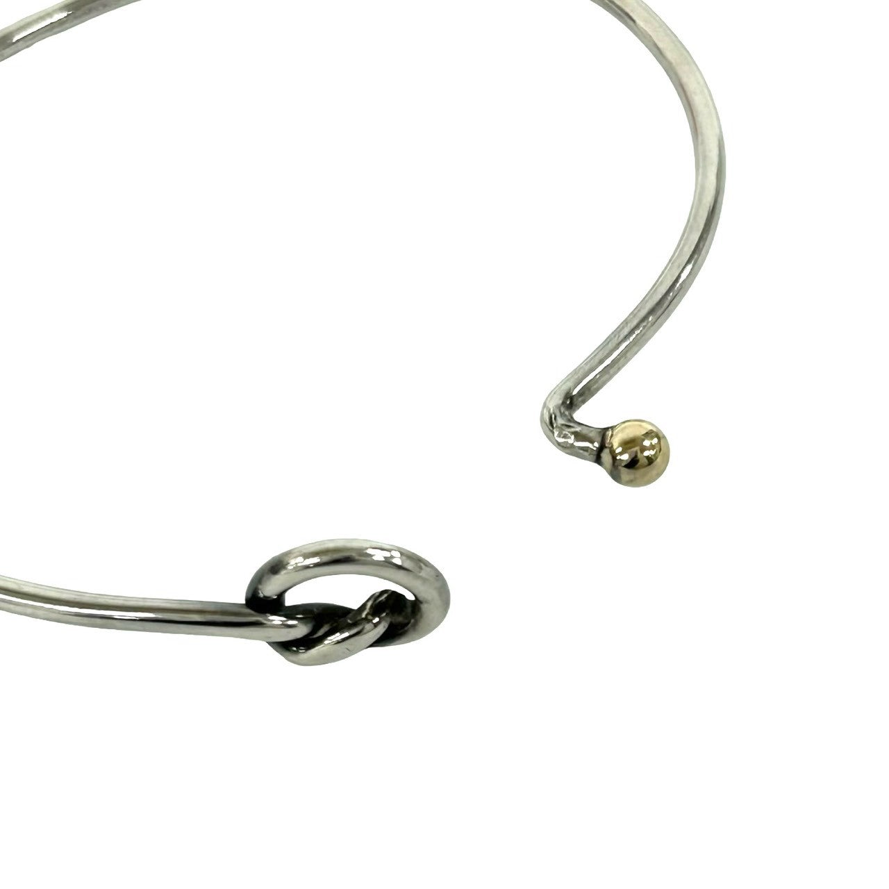 TIFFANY&Co. ティファニー (Vintage) ラブノット ブレスレット 925 K14 585YG 4
