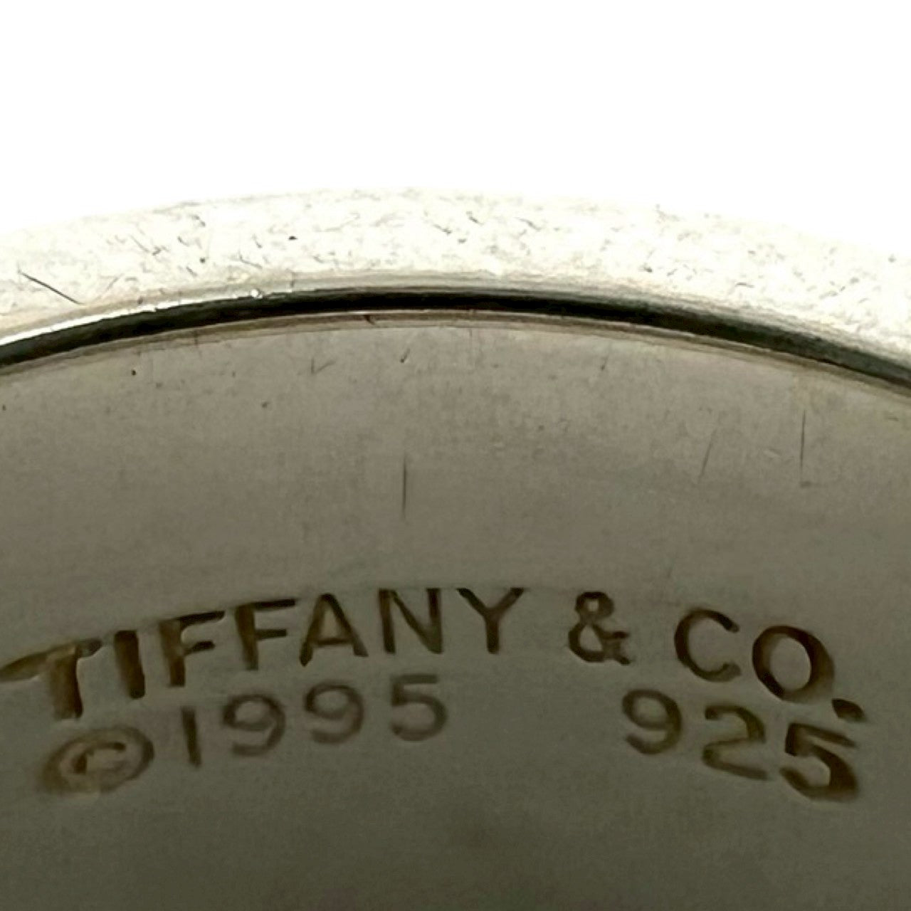 TIFFANY&Co. ティファニー (Vintage) グルーブド ダブルライン リング 指輪 3