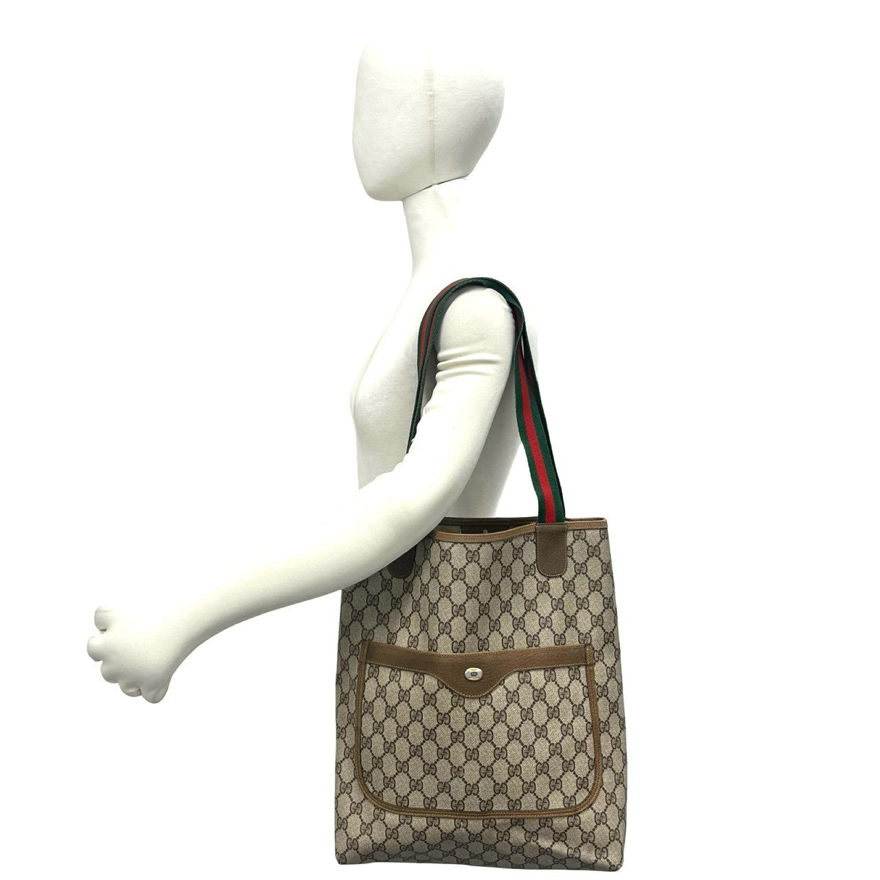 GUCCI グッチ (Vintage) GG 柄 ロゴ トートバッグ 2