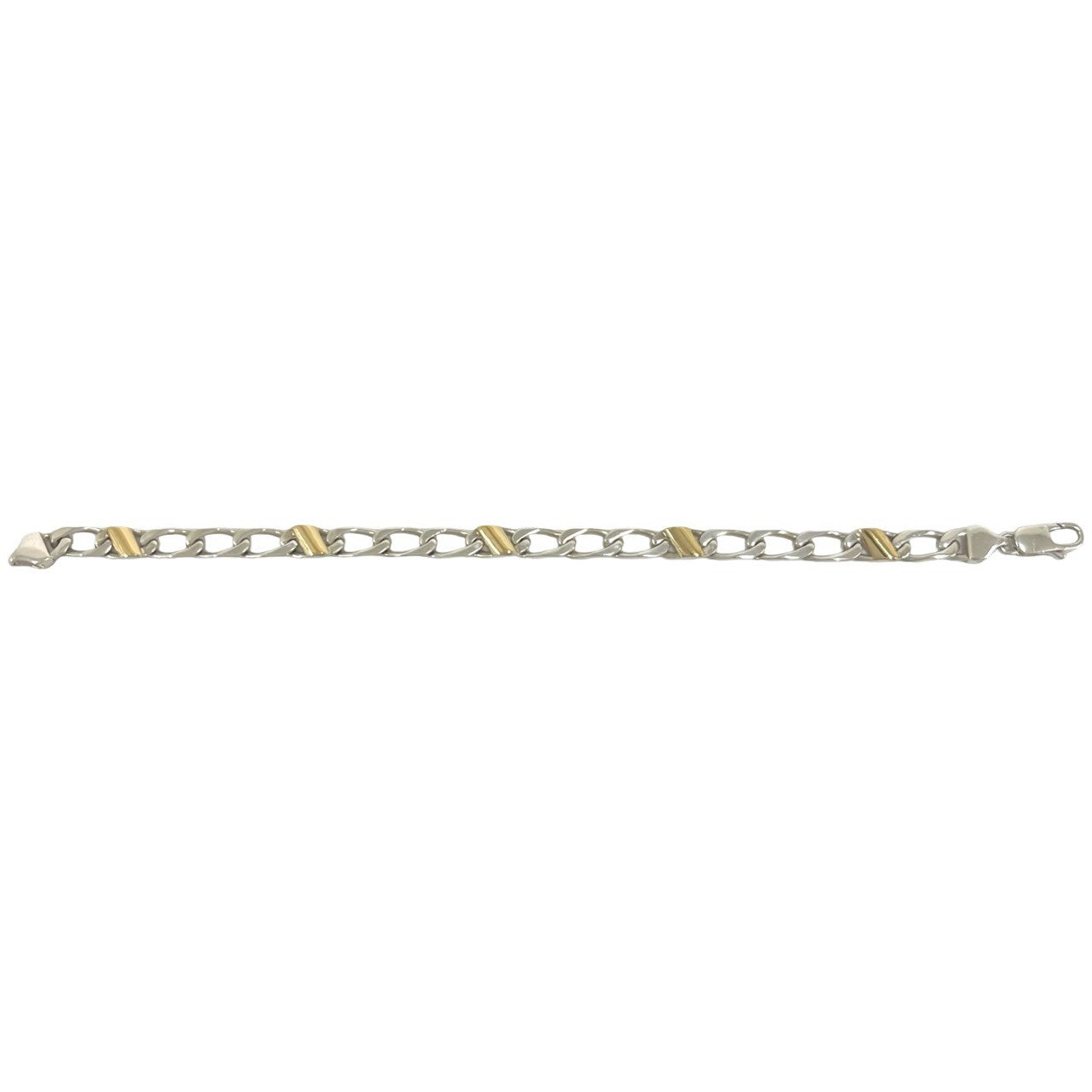 TIFFANY&Co. ティファニー (Vintage) フィガロチェーン ブレスレット 925 K18 750YG 5