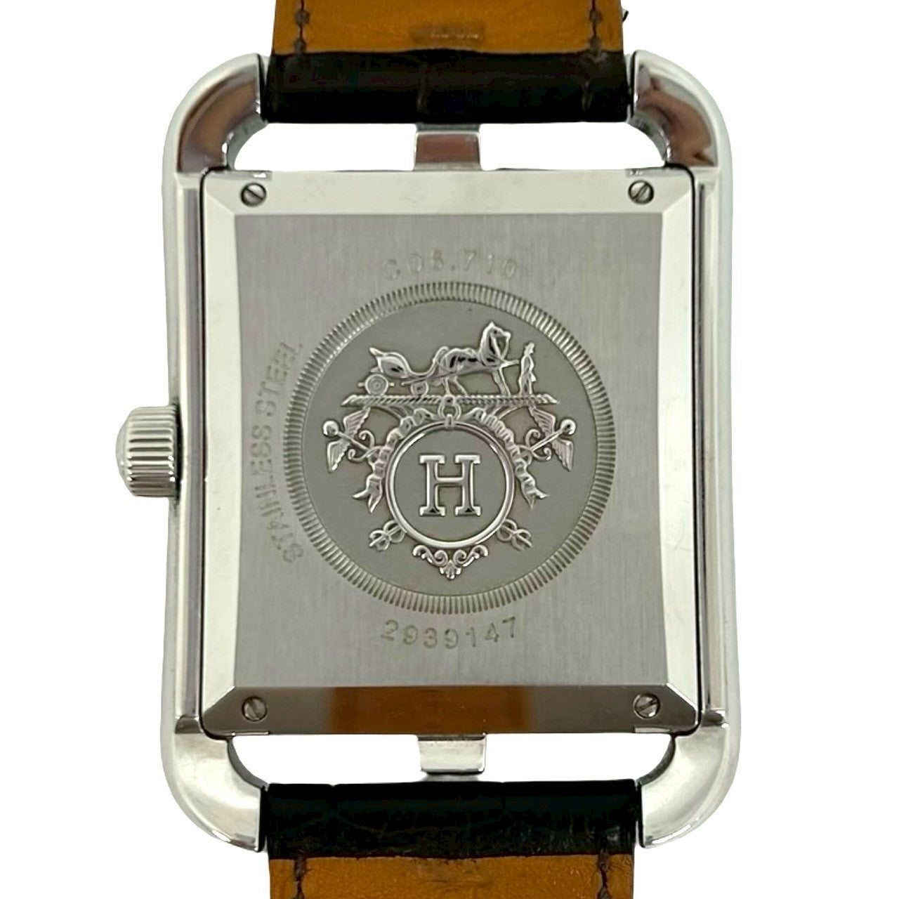 HERMES エルメス ケープコッド 腕時計 アリゲーター 5