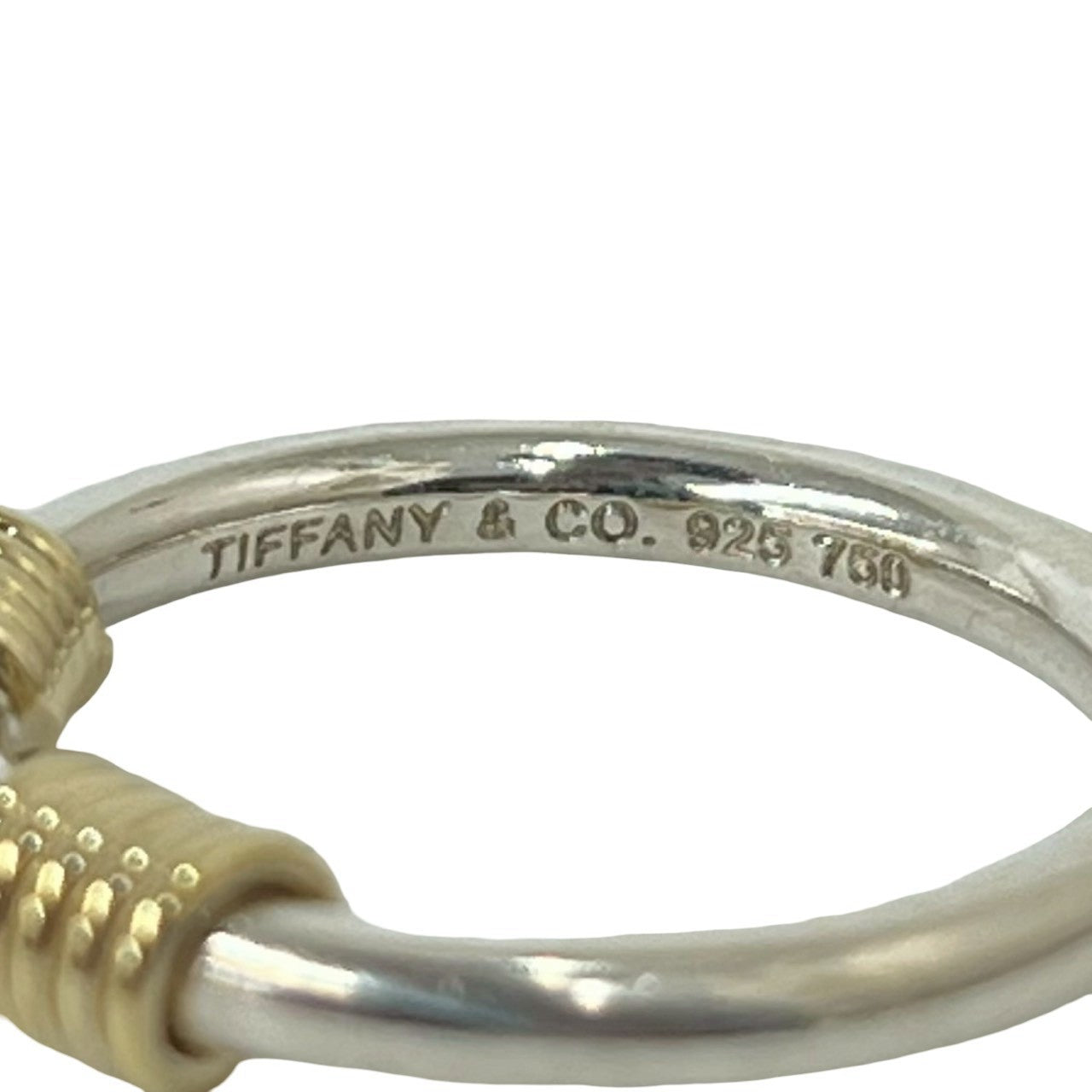 TIFFANY&Co. ティファニー (Vintage) バンドウィズ 2ワイヤー リング 指輪 3