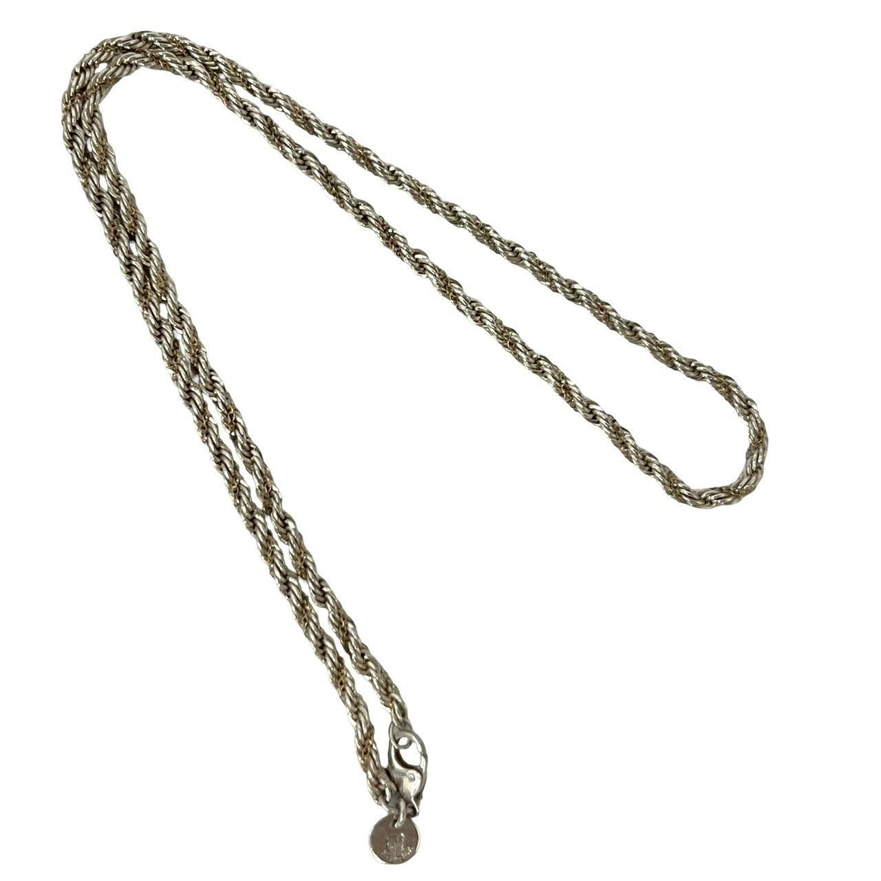 TIFFANY&Co. ティファニー ツイストロープチェーン ネックレス 5