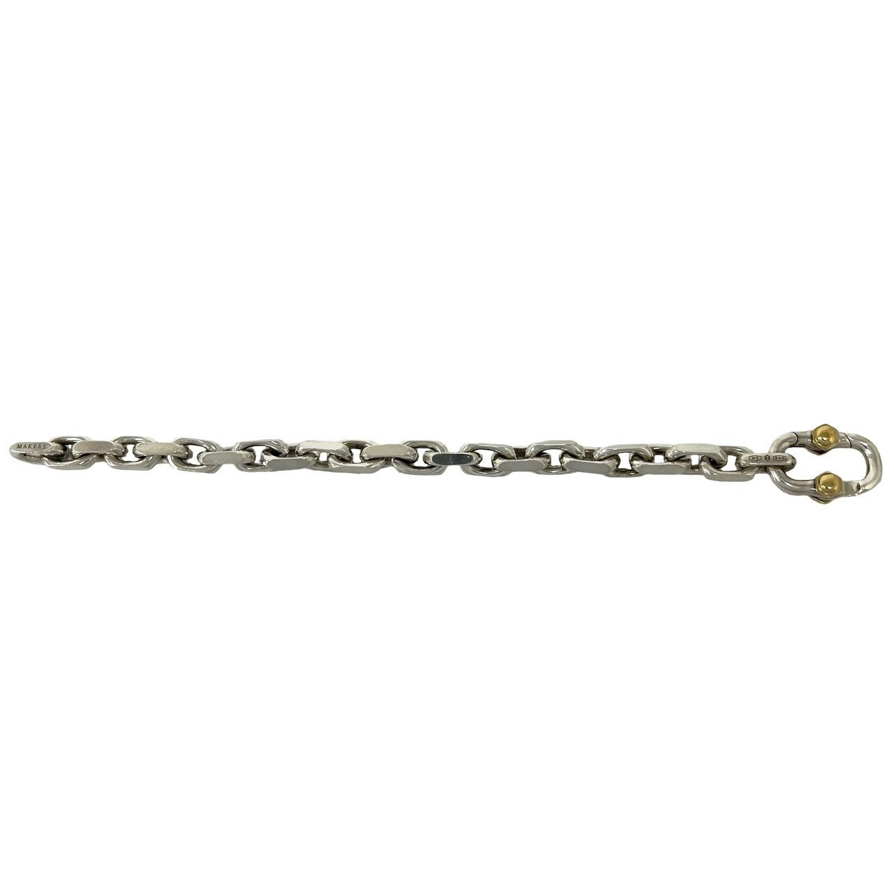 TIFFANY&Co. ティファニー メイカーズ ブレスレット 925 K18 750YG 6