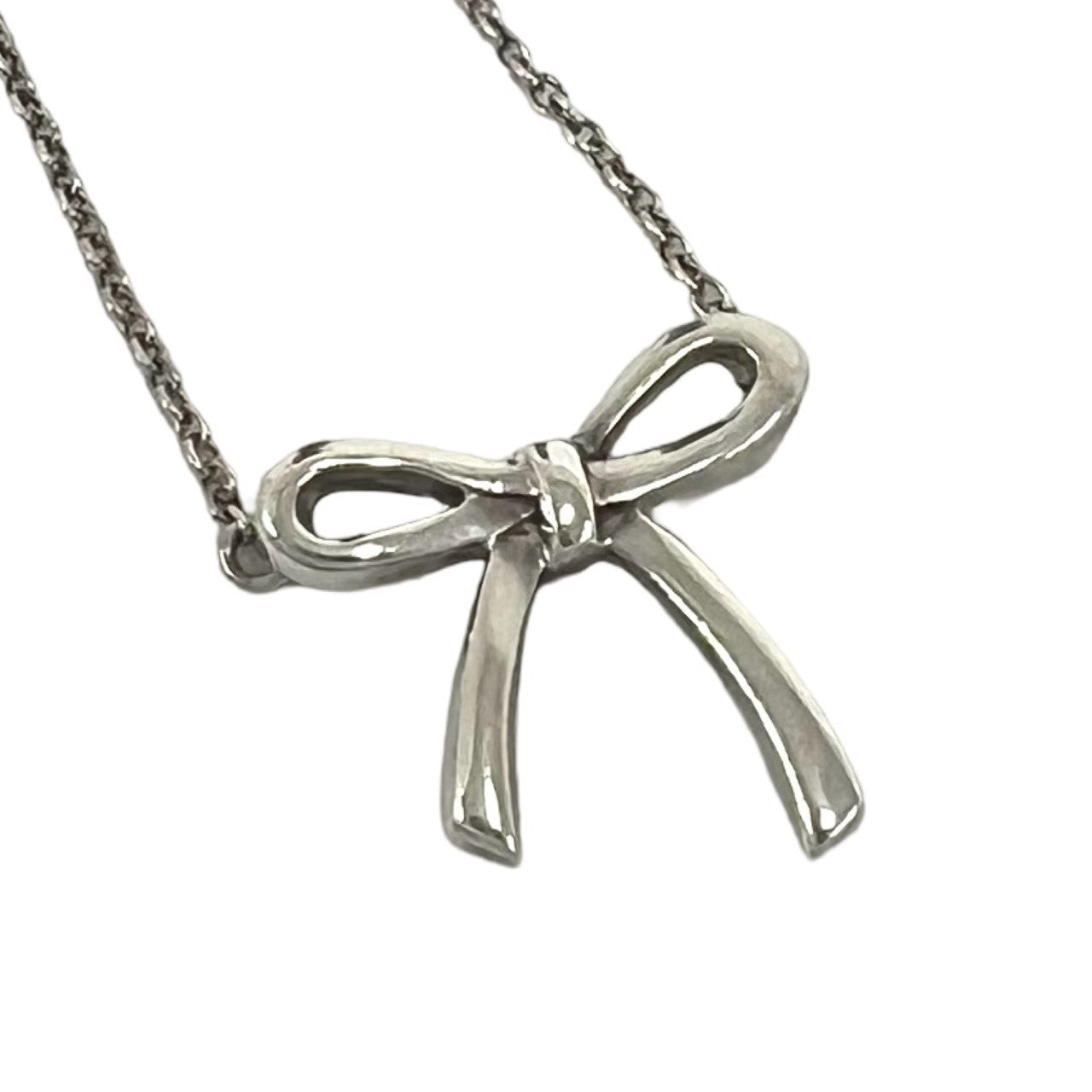 TIFFANY&Co. ティファニー (Vintage) ボウ ネックレス 4