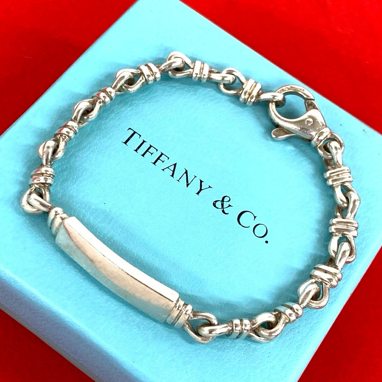 TIFFANY&Co. ティファニー ノットリンク ID ブレスレット