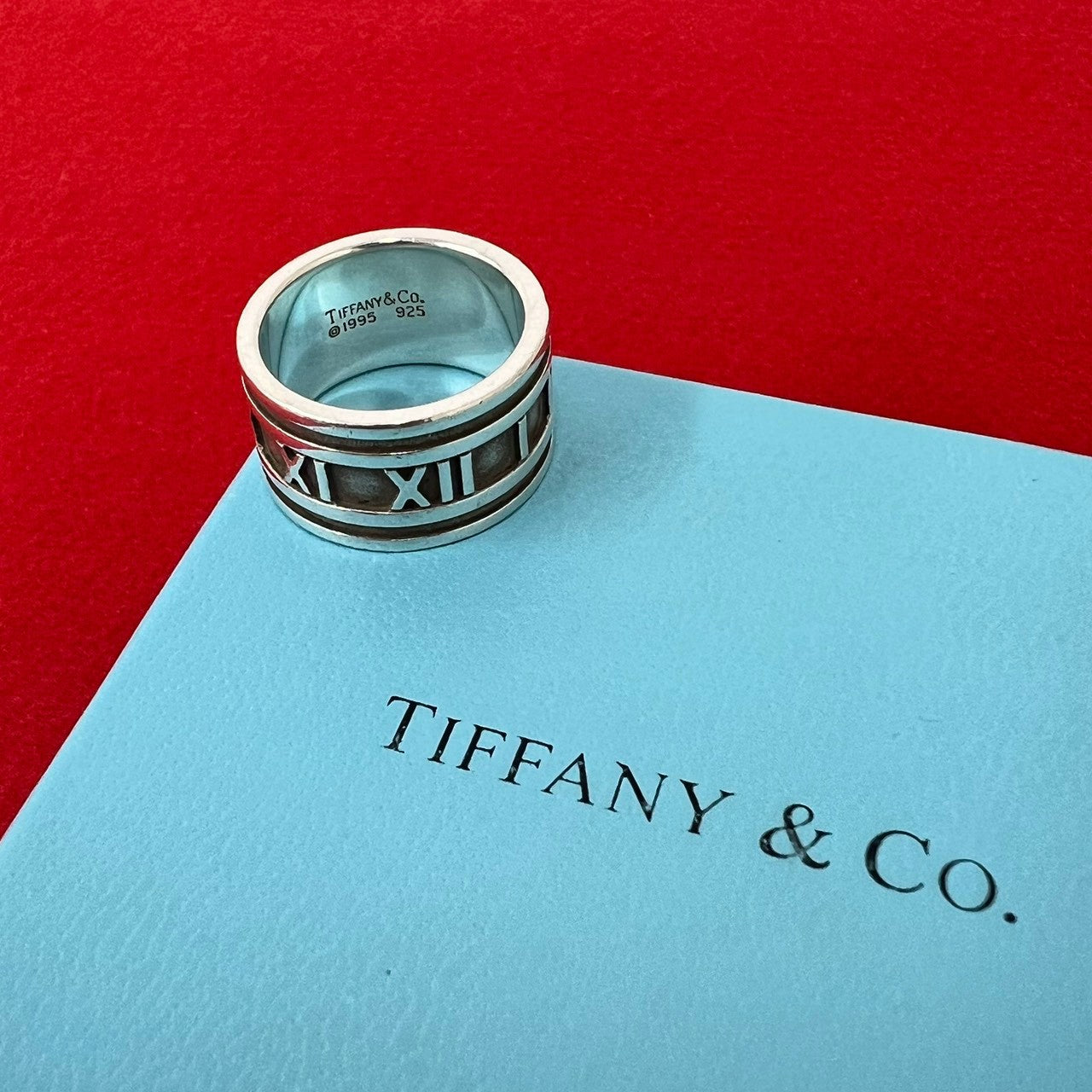 TIFFANY&Co. ティファニー (Vintage) アトラス ワイド リング 指輪