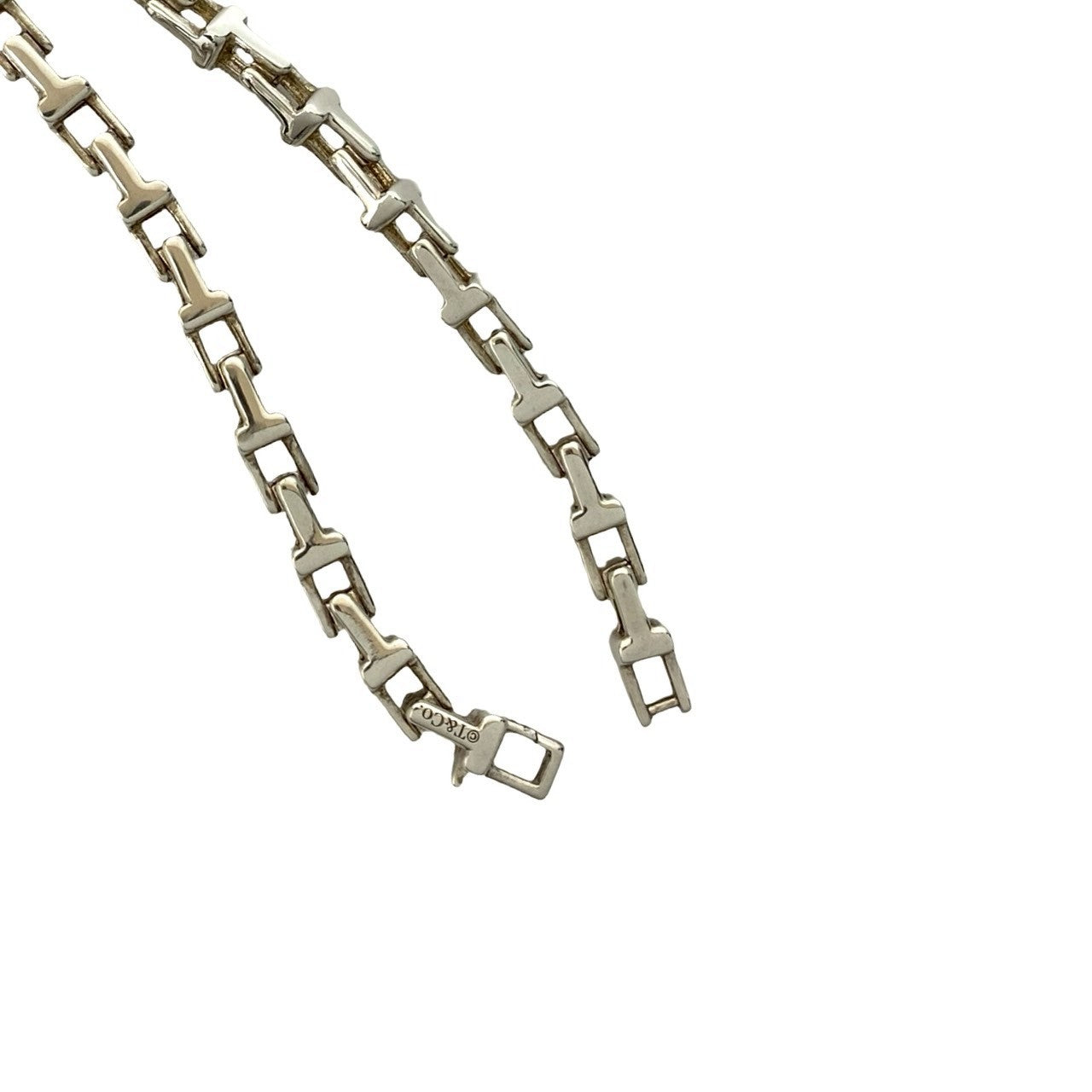 TIFFANY&Co. ティファニー Tナロー チェーンブレス ブレスレット 3