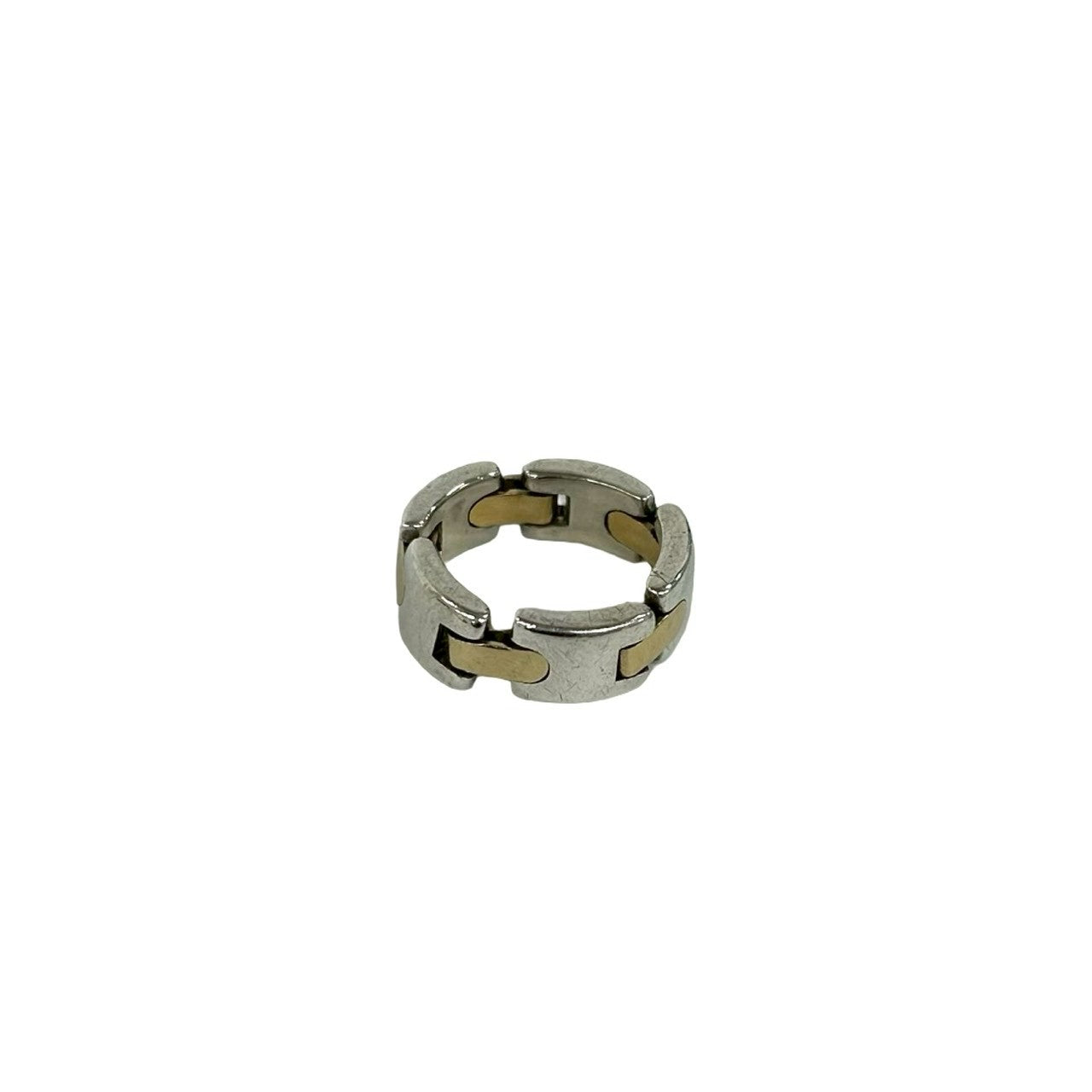 TIFFANY&Co. ティファニー (Vintage) Hリンク コンビ リング 指輪 925 K18 750 YG 6
