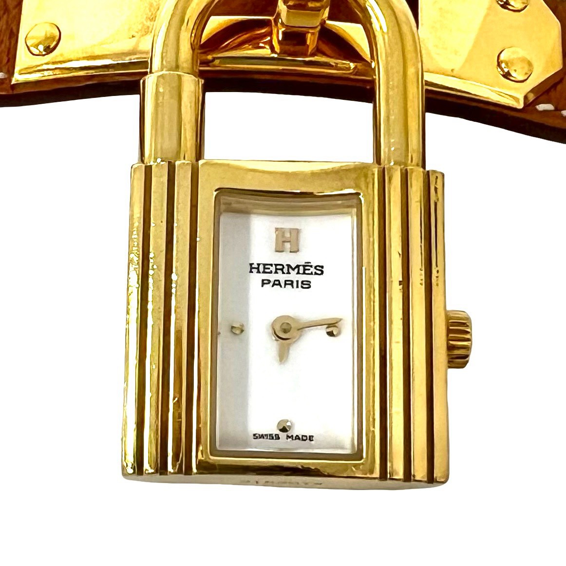 HERMES エルメス ケリー ウォッチ 腕時計 ヴォーエプソン 4