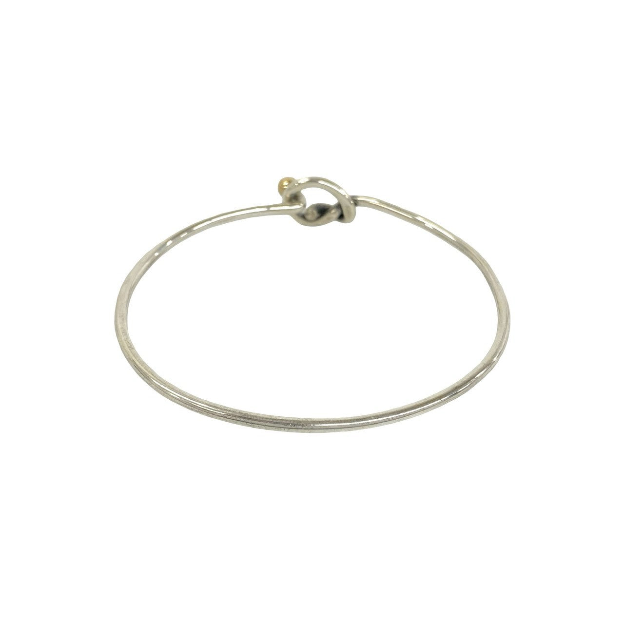 TIFFANY&Co. ティファニー (Vintage) ラブノット バングル 925 K18 750YG 7