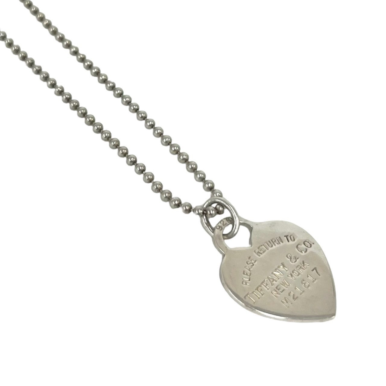 TIFFANY&Co. ティファニー リターントゥ ハート ボールチェーン ネックレス 4