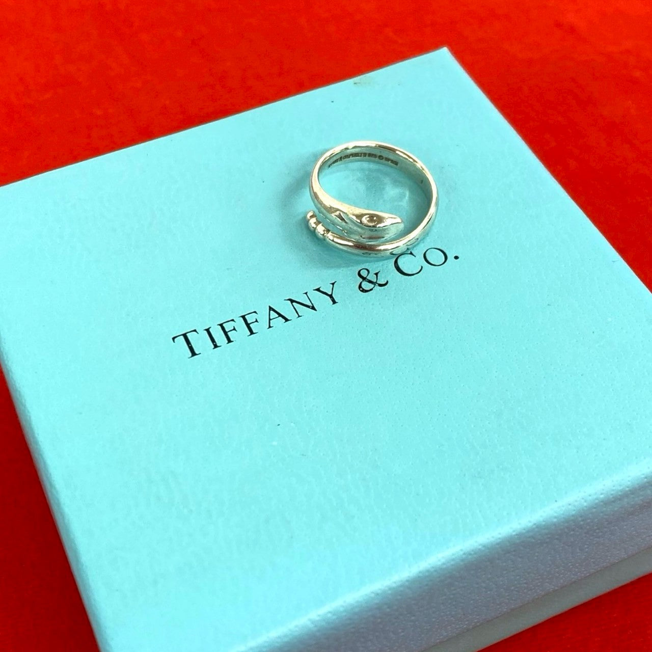 TIFFANY&Co. ティファニー スネーク リング 指輪