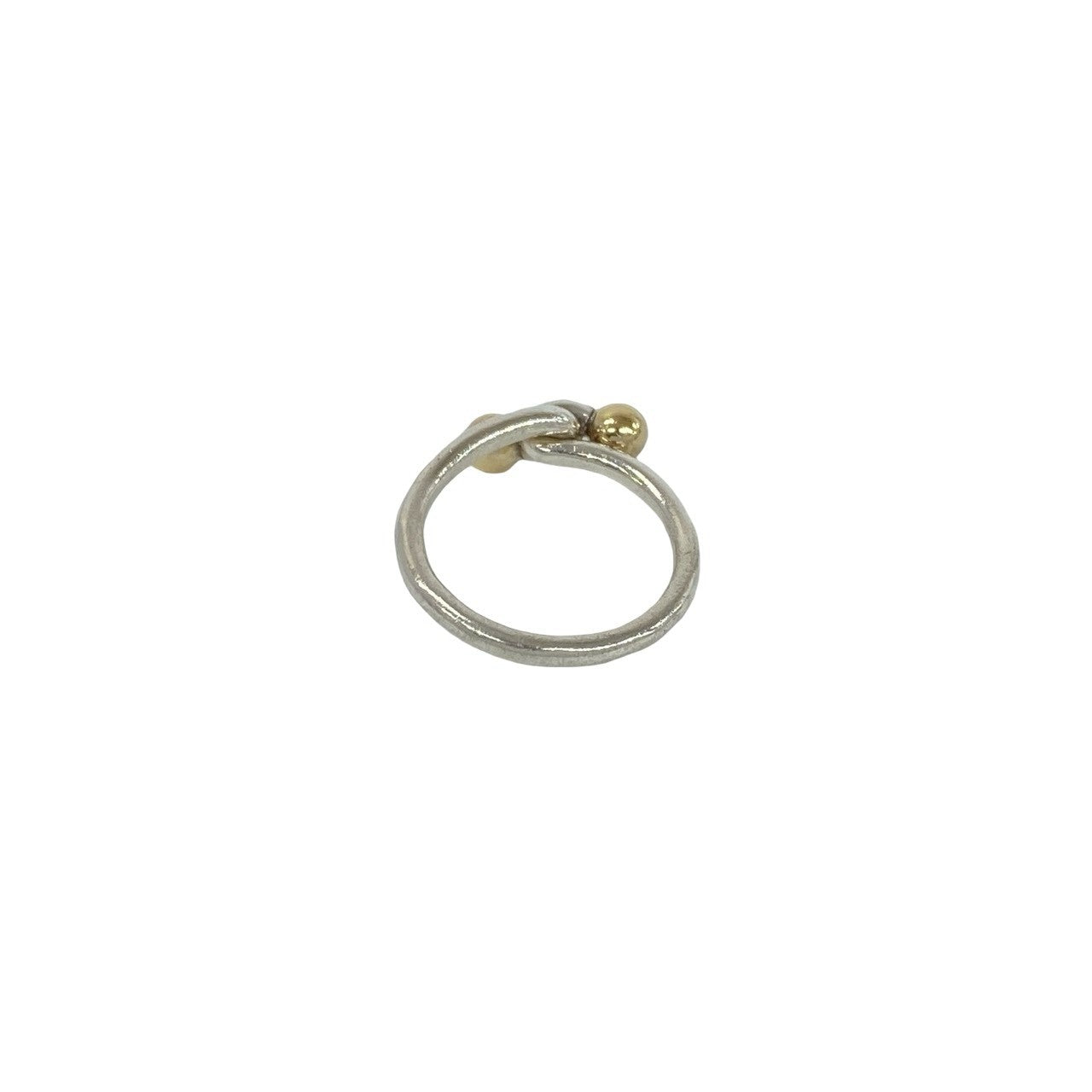 TIFFANY&Co. ティファニー (Vintage) フック&アイ リング 指輪 925 K18 750YG 6