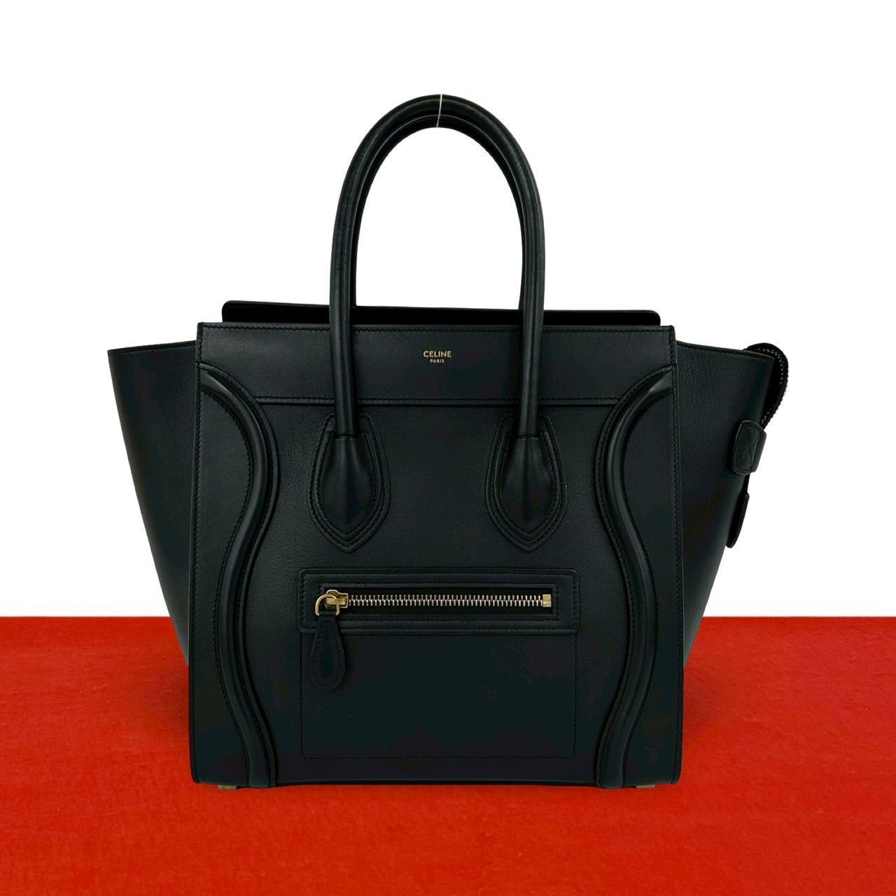 CELINE セリーヌ ラゲージ マイクロ ハンドバッグ