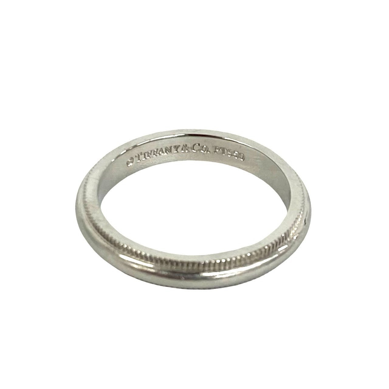 TIFFANY&Co. ティファニー ミルグレイン リング 指輪 Pt950 3