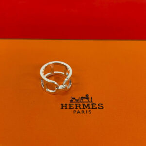 HERMES エルメス (Vintage) エヴァー シェーヌダンクル リング 指輪
