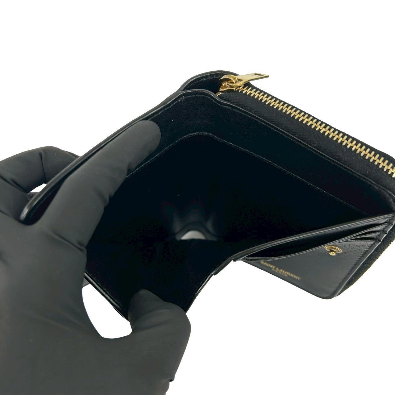 YVES SAINT LAURENT イヴ・サンローラン 二つ折り財布 8