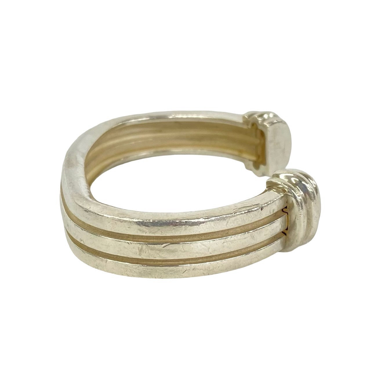 TIFFANY&Co. ティファニー (Vintage) グルーブド カフ バングル 4