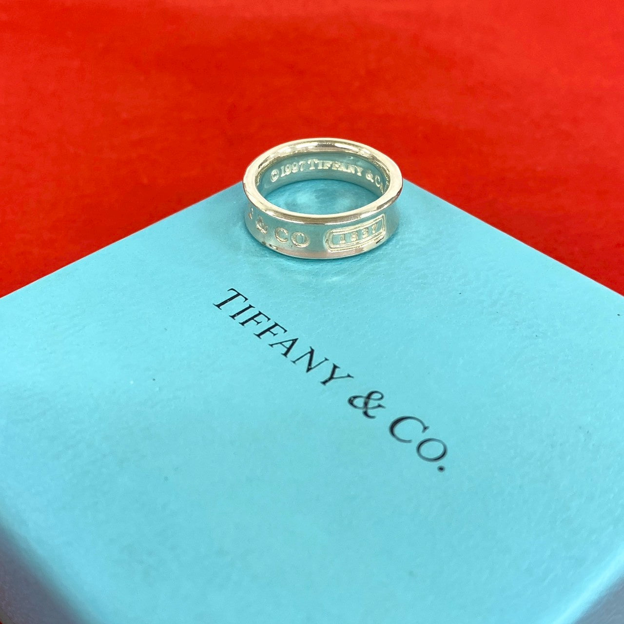 TIFFANY&Co. ティファニー ナロー リング 指輪
