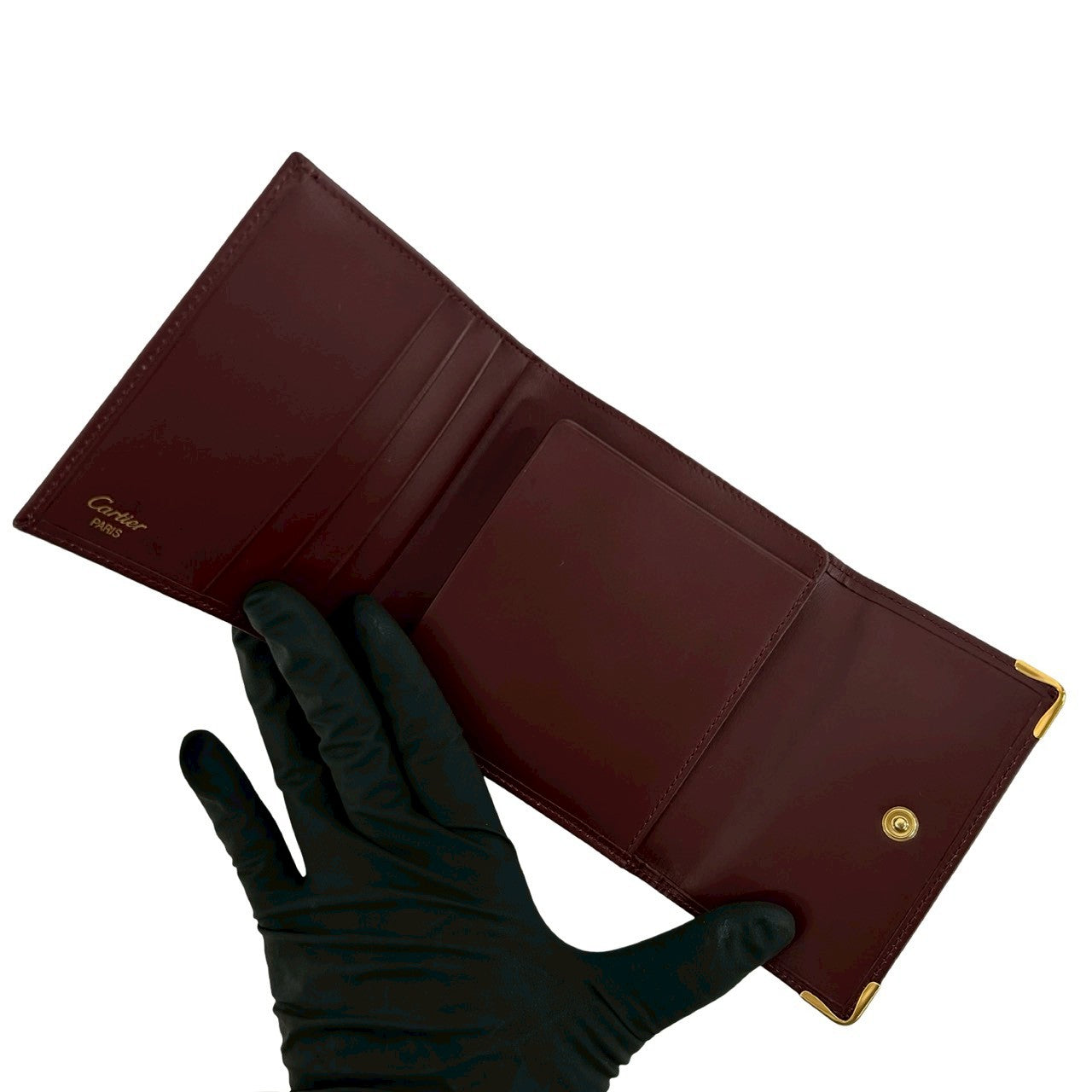 CARTIER カルティエ (Vintage) 三つ折り財布 7